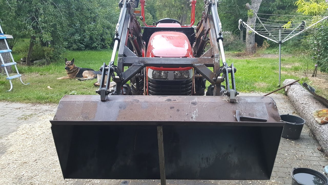 Jinma 304E V&yacute;roba čeln&iacute;ho nakladače   Production of a front loader