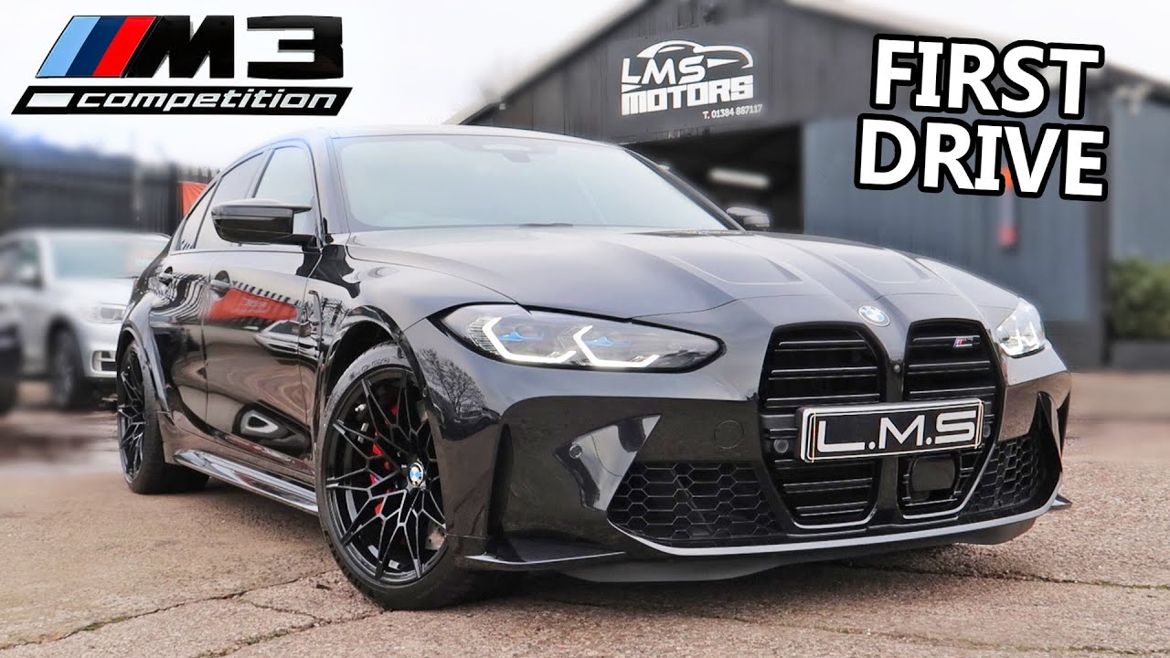 New 2021 BMW M3 Competition Walk Around & FIRST DRIVE - Review