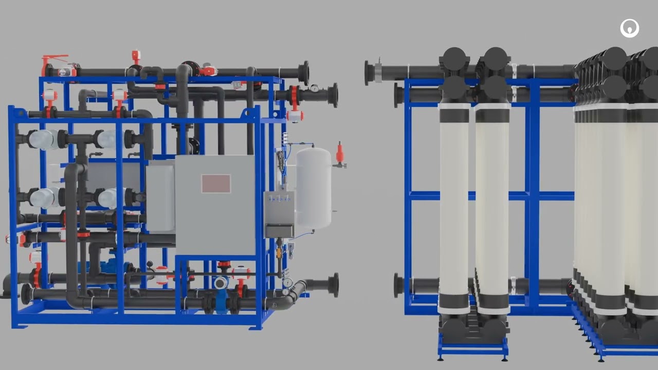 Aquasource M-700B Pressurized Ultrafiltration System for Latin America