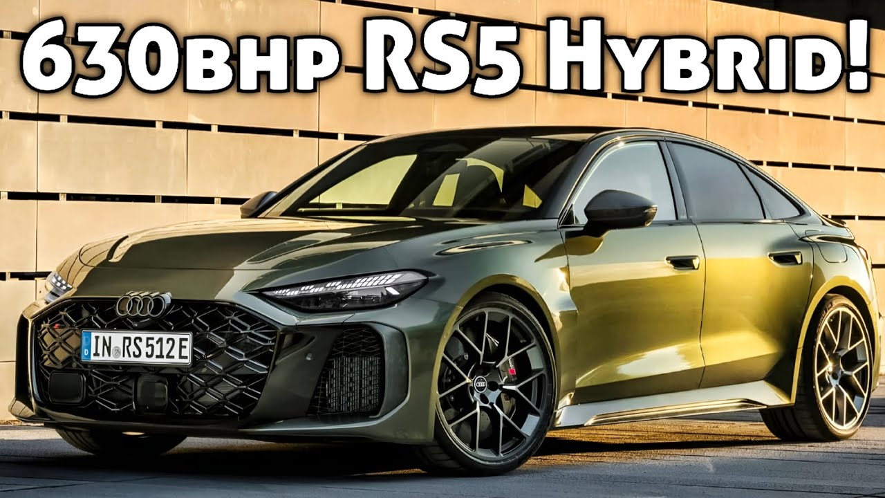 The Most Powerful Audi RS5 Ever! | Audi RS5 Hybrid | RS5 PHEV | Audi | BMW M4 | BMW | Mercedes AMG