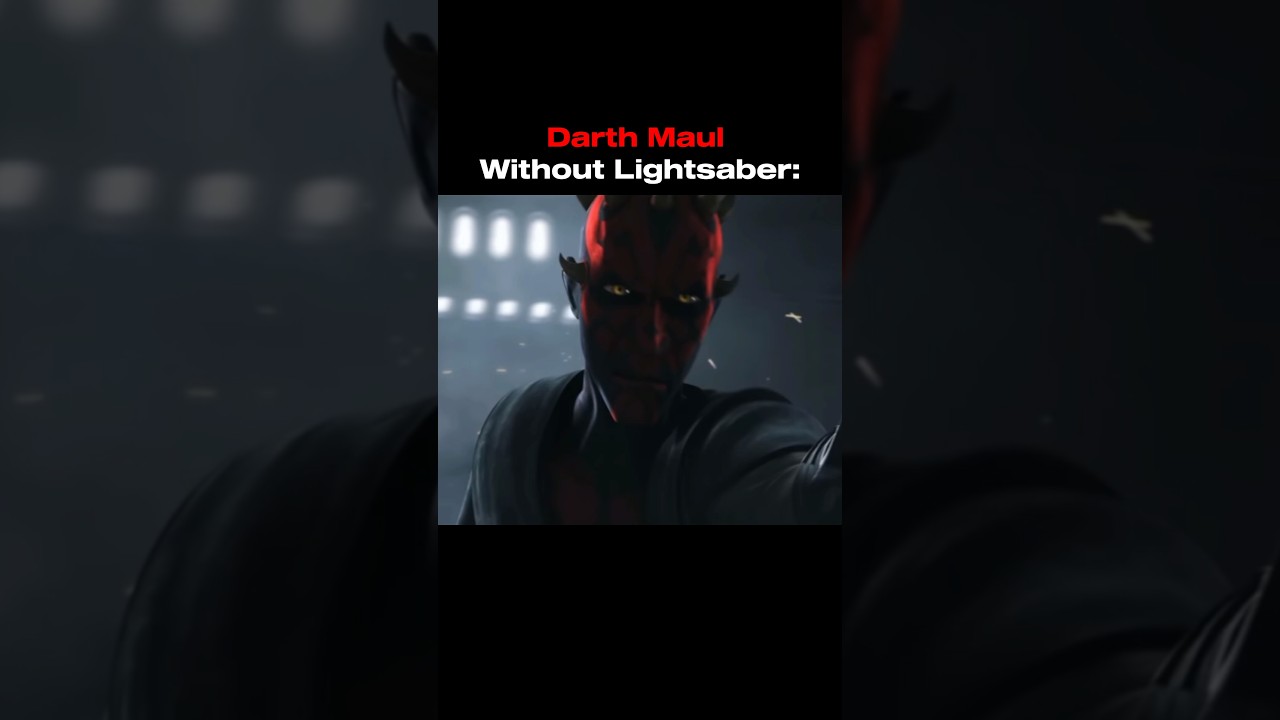 Maul has a Strong Aura 😈 | Star Wars