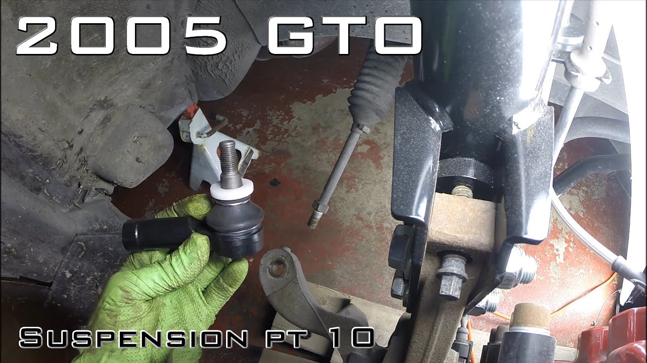 2005 GTO suspension pt 10 outer tie rod end replacement