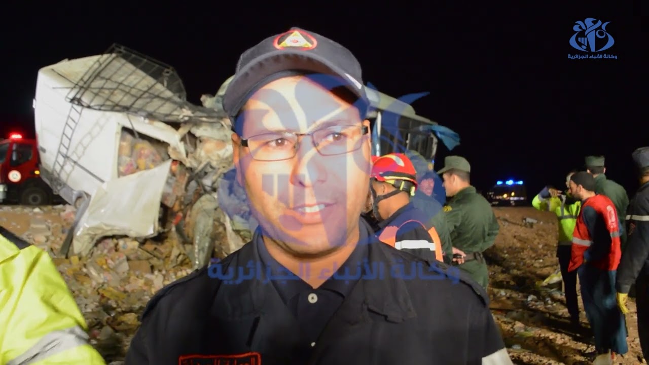 غرداية :  وفاة خمسة أشخاص وإصابة تسعة آخرين بجروح في حادث مرور قرب المنصورة
