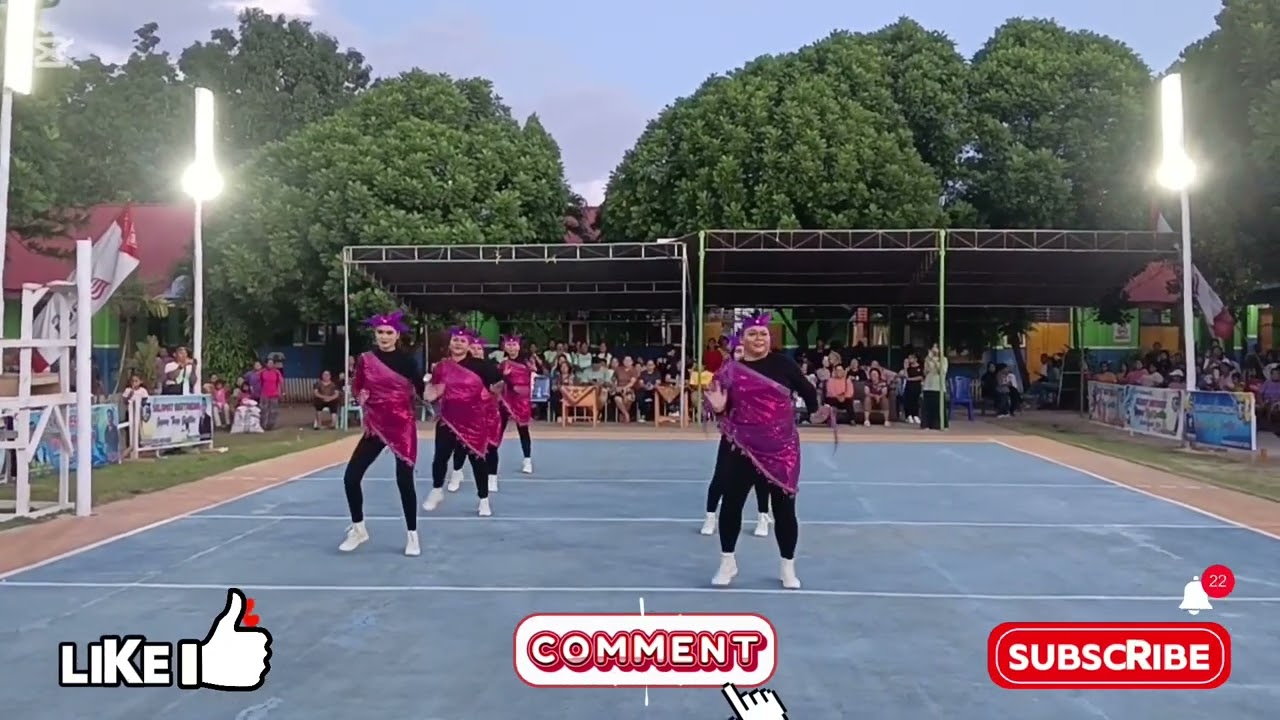 LINE DANCE  ''Ayam Kaki Kuning'' Polres Talaud