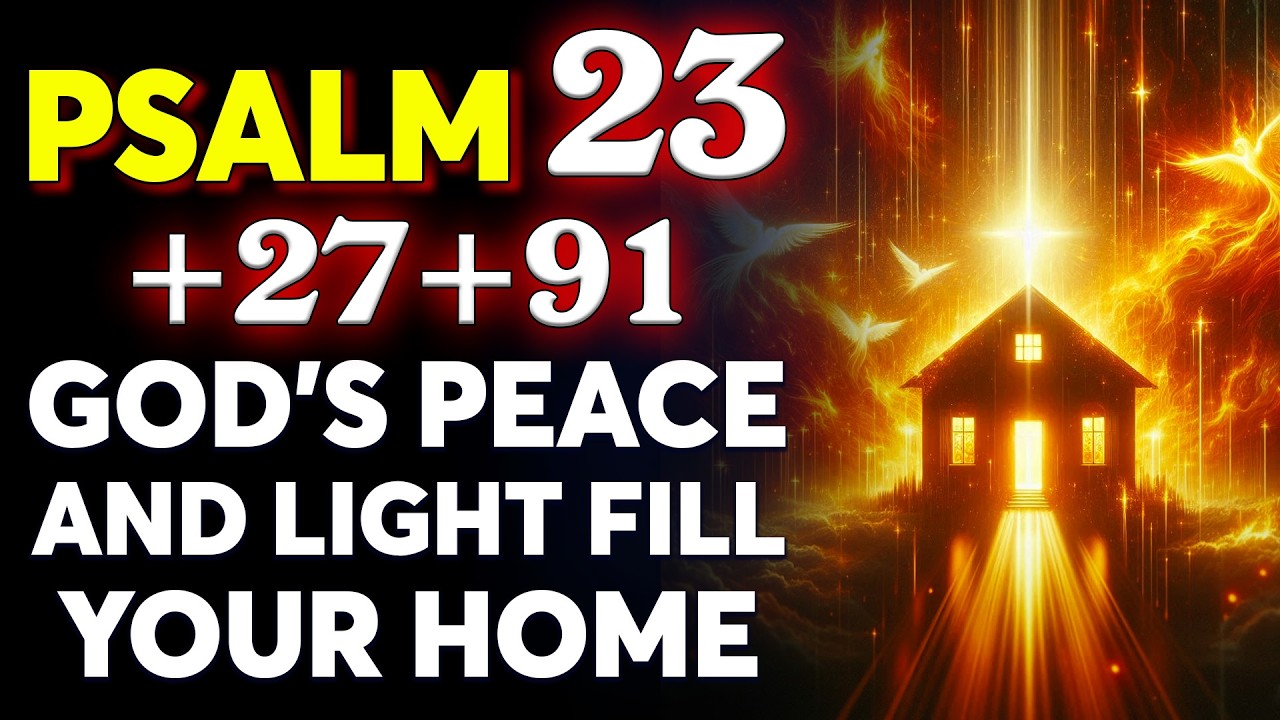 Psalm 23 + 27 + 91 | God’s Peace and Light Fill Your Home