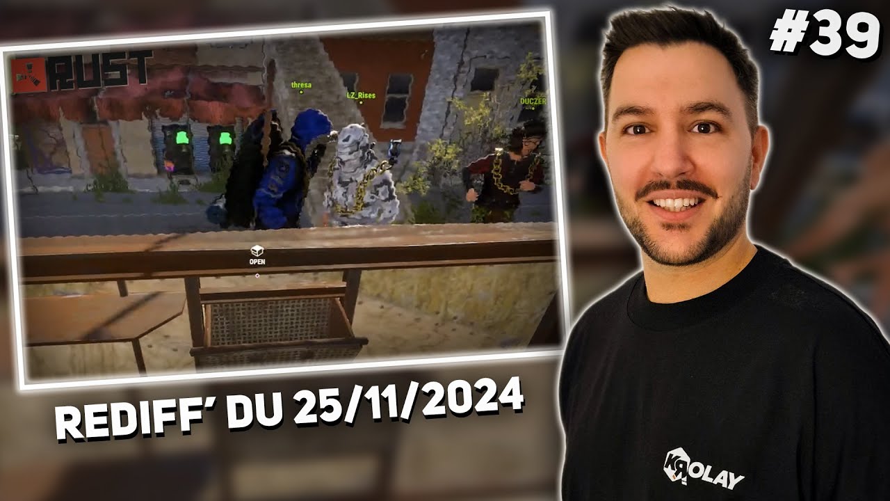 REDDIF 25 NOVEMBRE wipe avec la team Twitch Rivals RUST du 09/12 - 14/12 !!! - !rivals !skin | !kasp