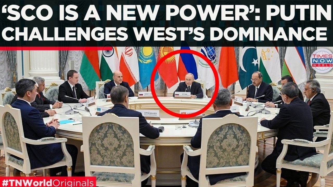 PUTIN ANNOUNCES SCO AS A NEW POWER BLOC, Russia Openly Challenges Western Dominance | World News