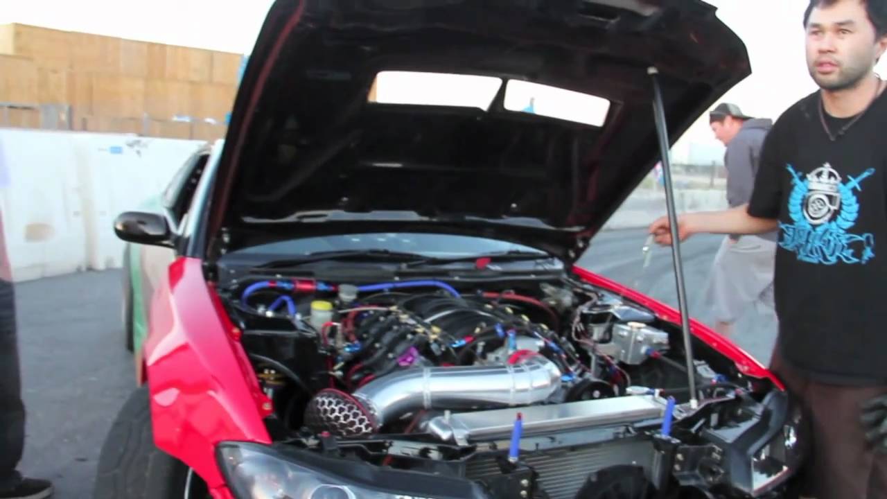 Garage Boso 2011 V8 LS3 Powered S15 Testing/ tuning before LBC Formula D