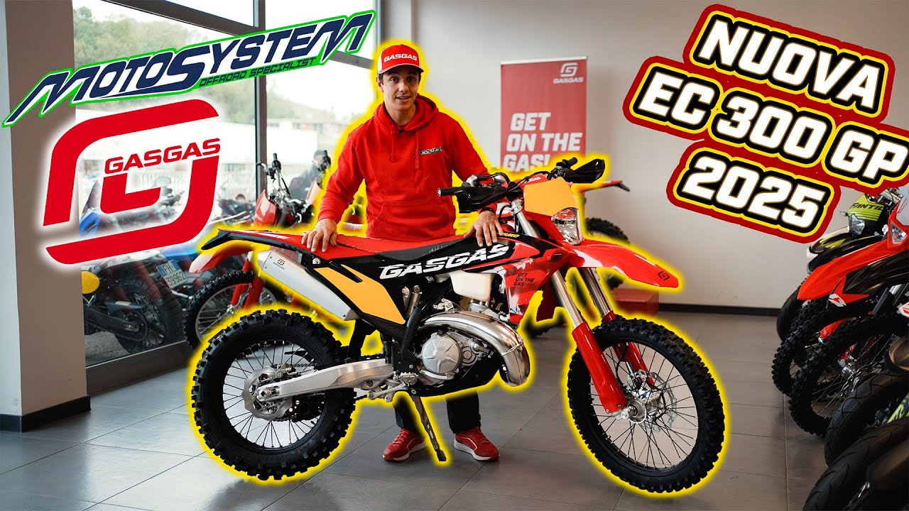 GASGAS EC300 GP 2025 - NEW BIKE DAY - DA MOTOSYSTEM E' ARRIVATA CLARA, LA 300 DA GARA