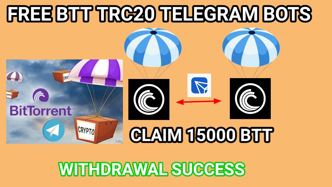 Подайте заявку на бота Telegram BitTorrent TRC20 Airdrop &bull; Подтверждение оплаты