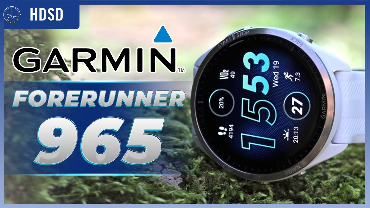 Hướng dẫn sử dụng Garmin Forerunner 965 chi tiết nhất 2023 !! | Thế Giới Đồng Hồ