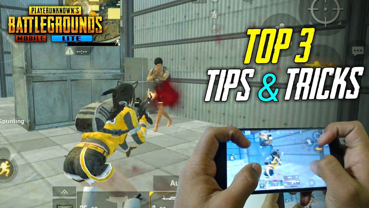 TOP 3 TIPS & TRICKS TO IMPROVE YOUR GAMEPLAY IN PUBG MOBILE LITE