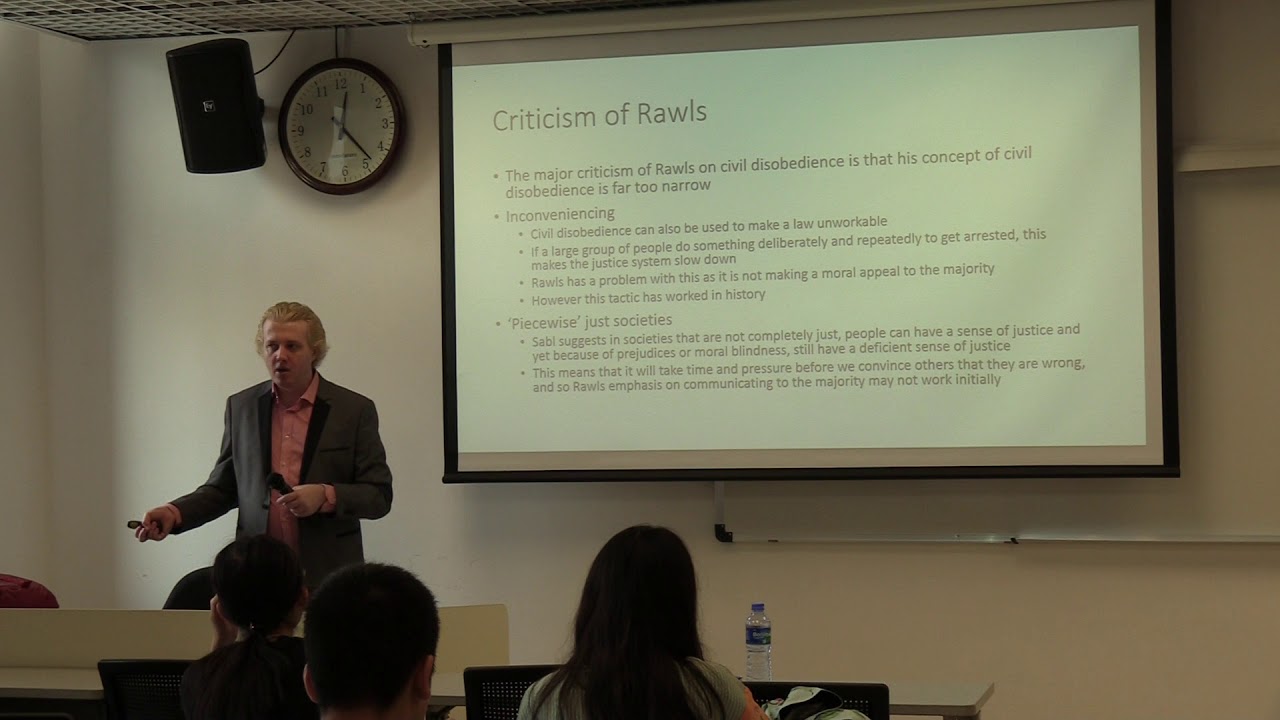 Timothy Kerswell - Part 2 Civil Disobedience