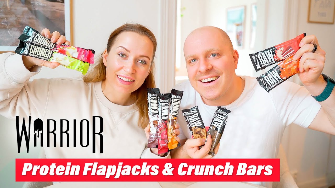 Warrior Raw Protein Flapjack & Crunch Bar / Taste Test