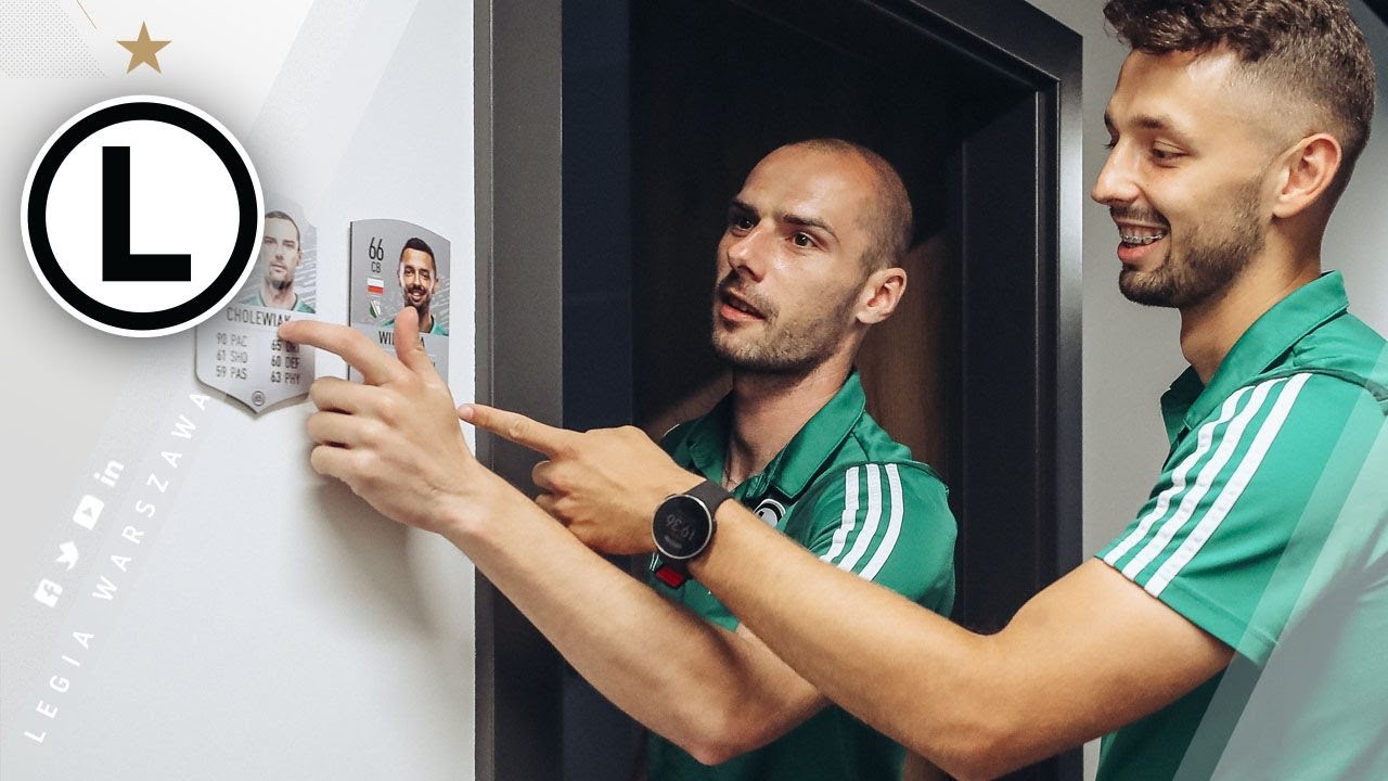Witajcie w nowym domu! PIŁKARZE LEGII W LEGIA TRAINING CENTER!