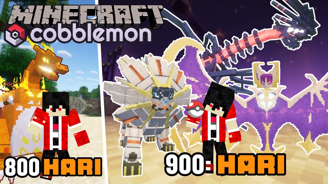 900 Hari Minecraft Tapi Cobblemon