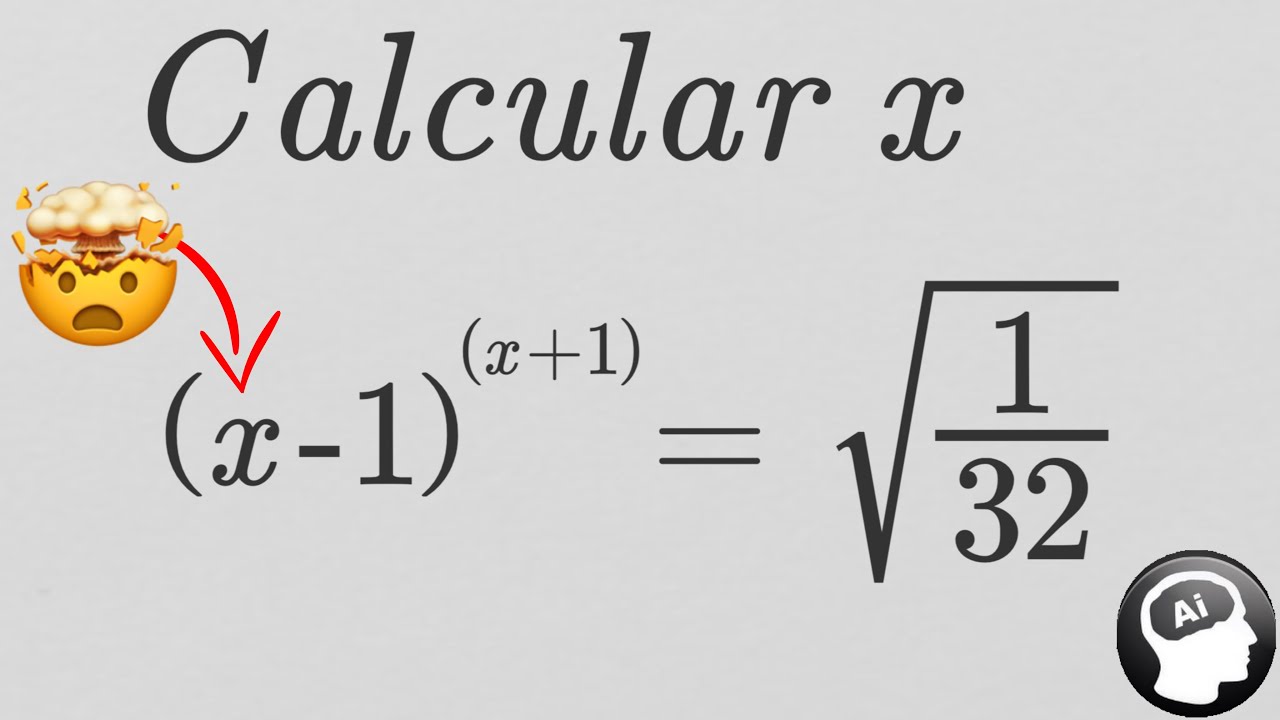 ¿Puedes resolver esta compleja ecuación solo con habilidad matemática y conceptos básicos?