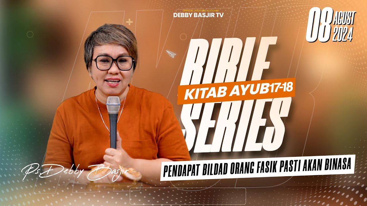 BIBLE SERIES 8 AGUST - AYUB 16-17 | 