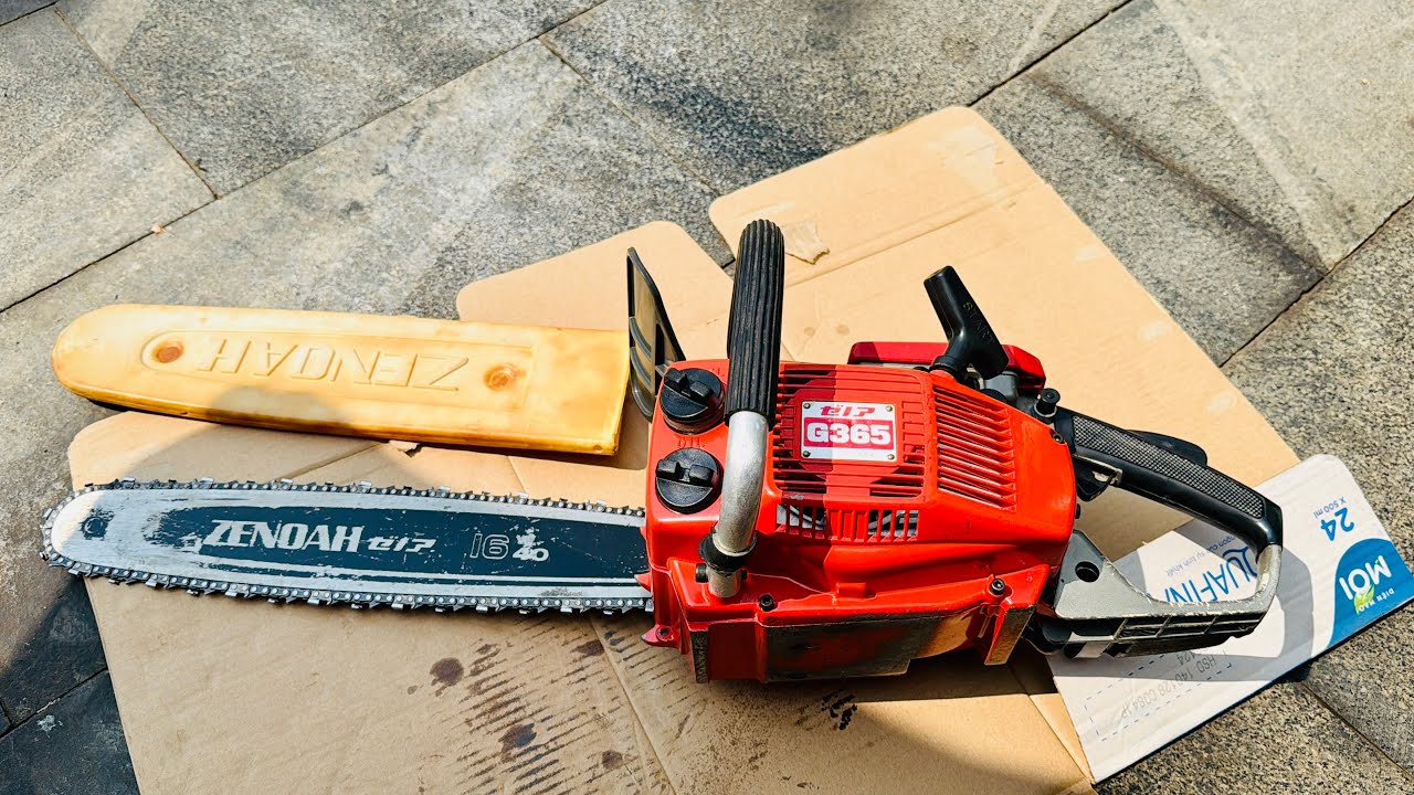 Hướng dẫn sử dụng cưa xích siêu VIP thuộc Top Hàng Hệ Nhật G365 Komatsu 36,5cc cho a Khách Miền Tây