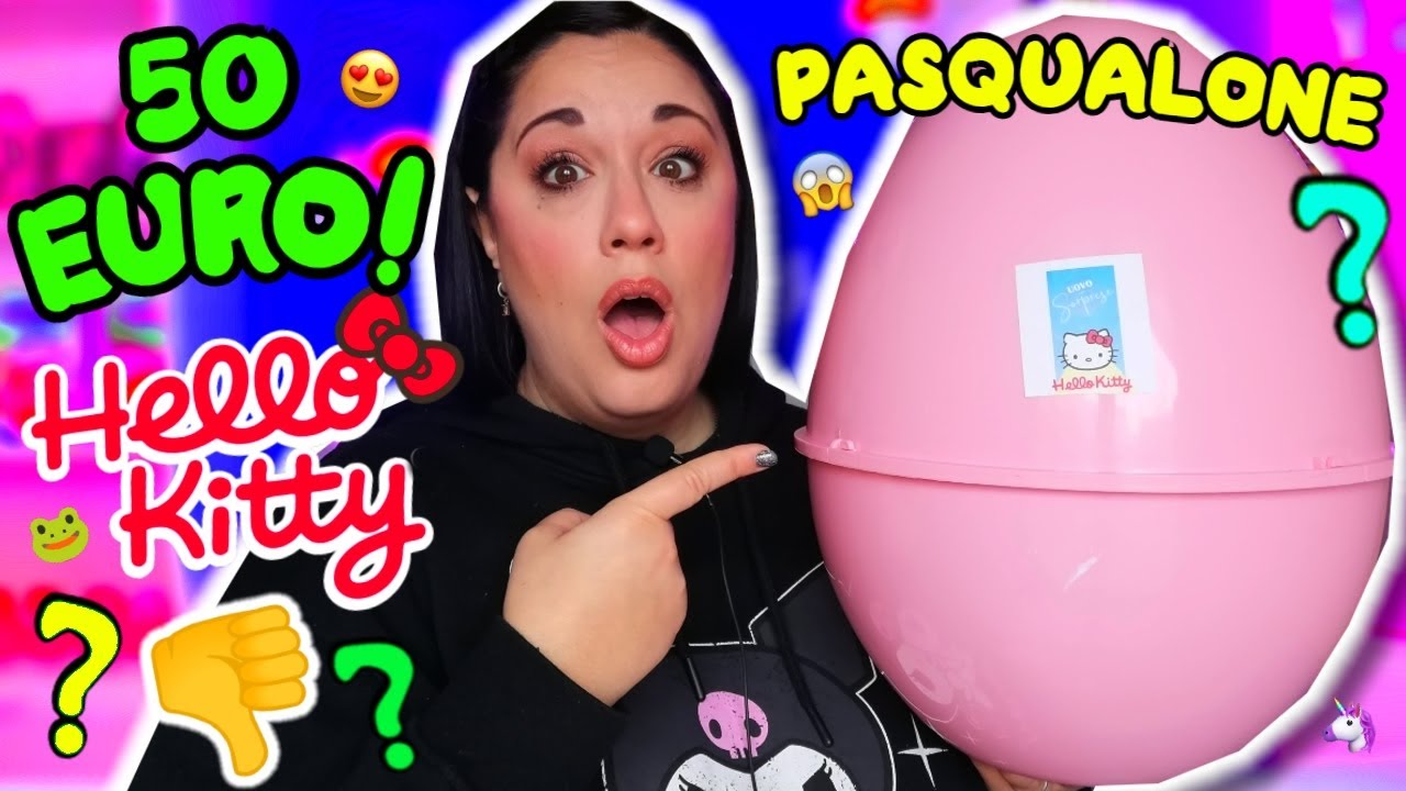 Apro PASQUALONE di HELLO KITTY da 50 EURO
