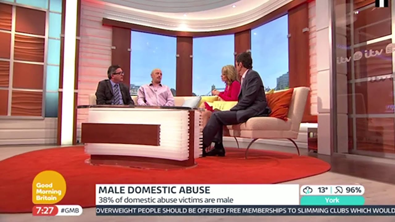 Male Domestic Abuse | Good Morning Britain