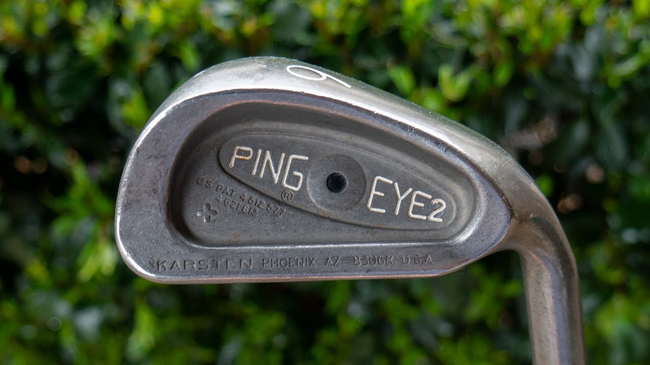 1990 Ping Eye 2 Plus + Винтажный гольфист