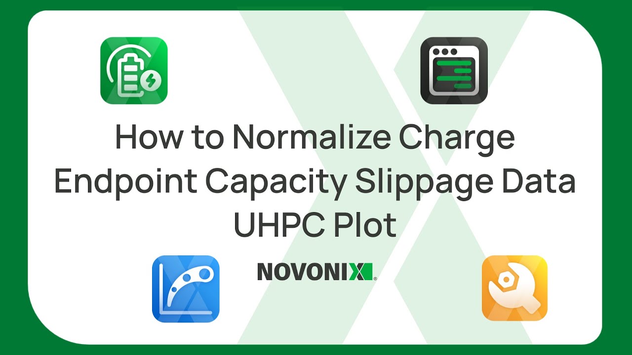 How to Normalize Charge Endpoint Capacity Slippage Data UHPC Plot | UHPC Software Simplified