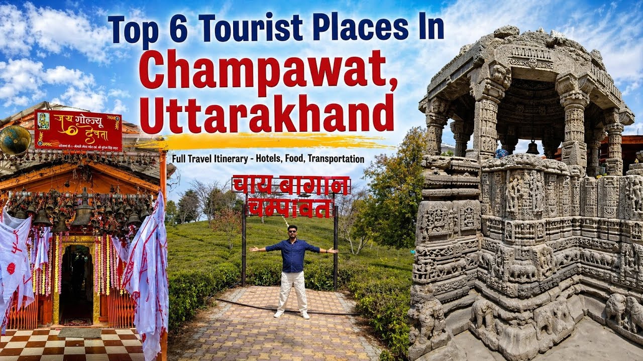 Top 6 Tourist Places In Champawat Uttarakhand | One Day Travel Itinerary Of Champawat | Tea Garden 