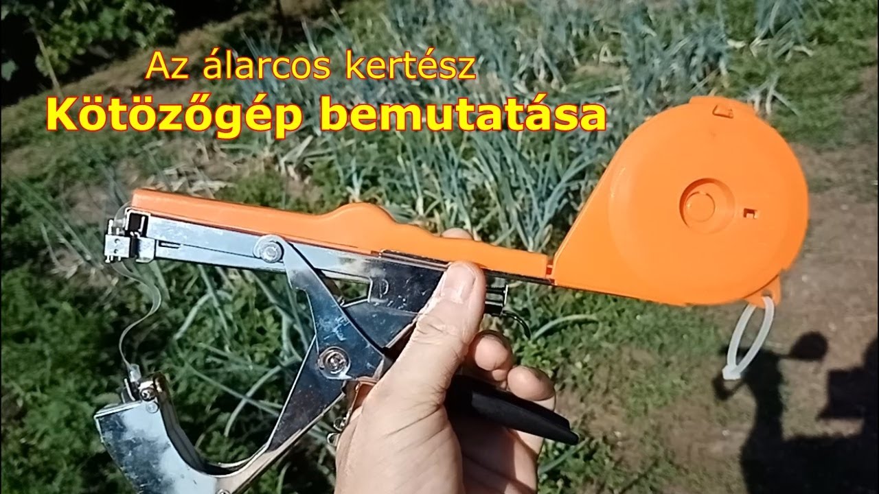 Kötözőgép bemutatása,működése
