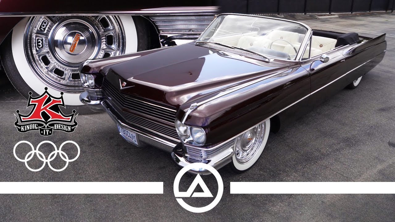 Компания Kindigit построила кастомный Cadillac 1964 года на пневмоподвеске с большим блоком цилин...