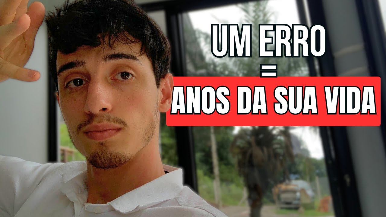 Esse erro silencioso está te fazendo perder anos da sua vida