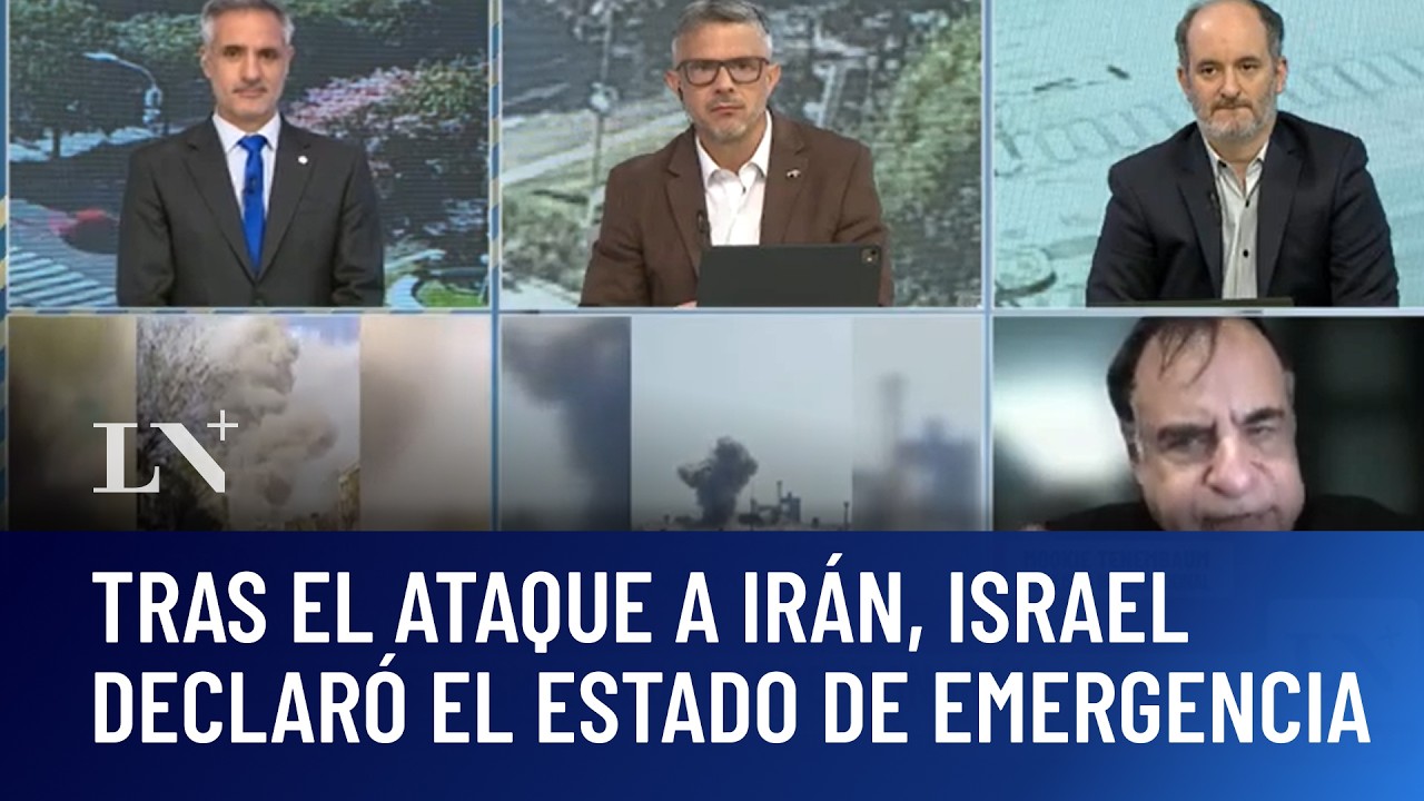 Tras el ataque a Irán, Israel declaró el estado de emergencia