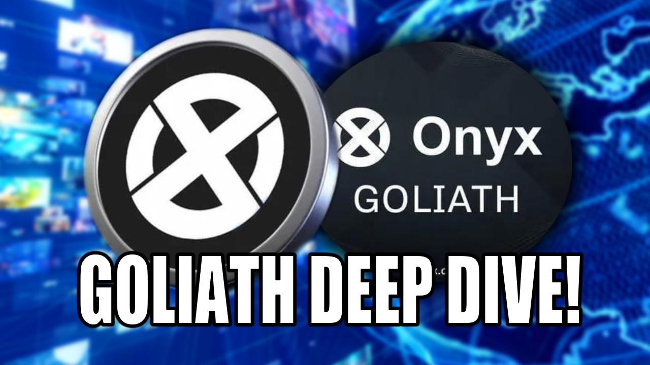 XCN OnyxCoin Goliath Deep Dive! XCN Is Super Undervalued!