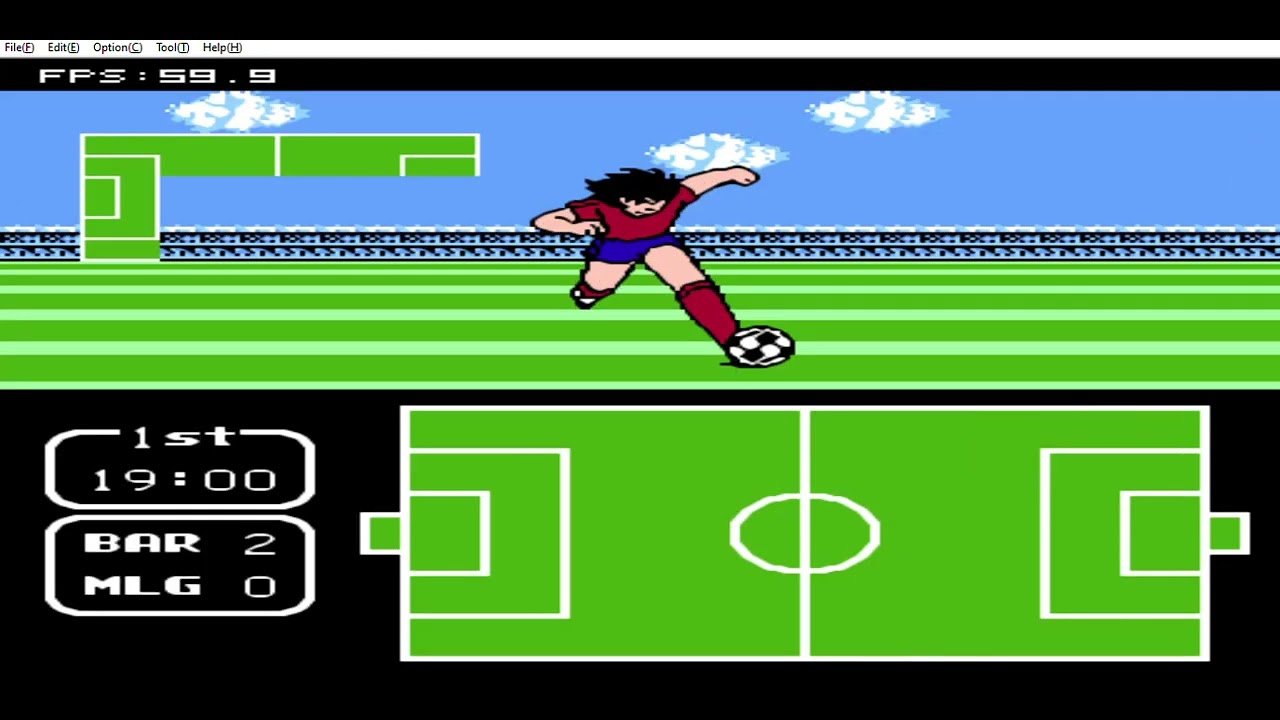 Captain Tsubasa Vol  II   Final Evolution Hack İlk Yarı