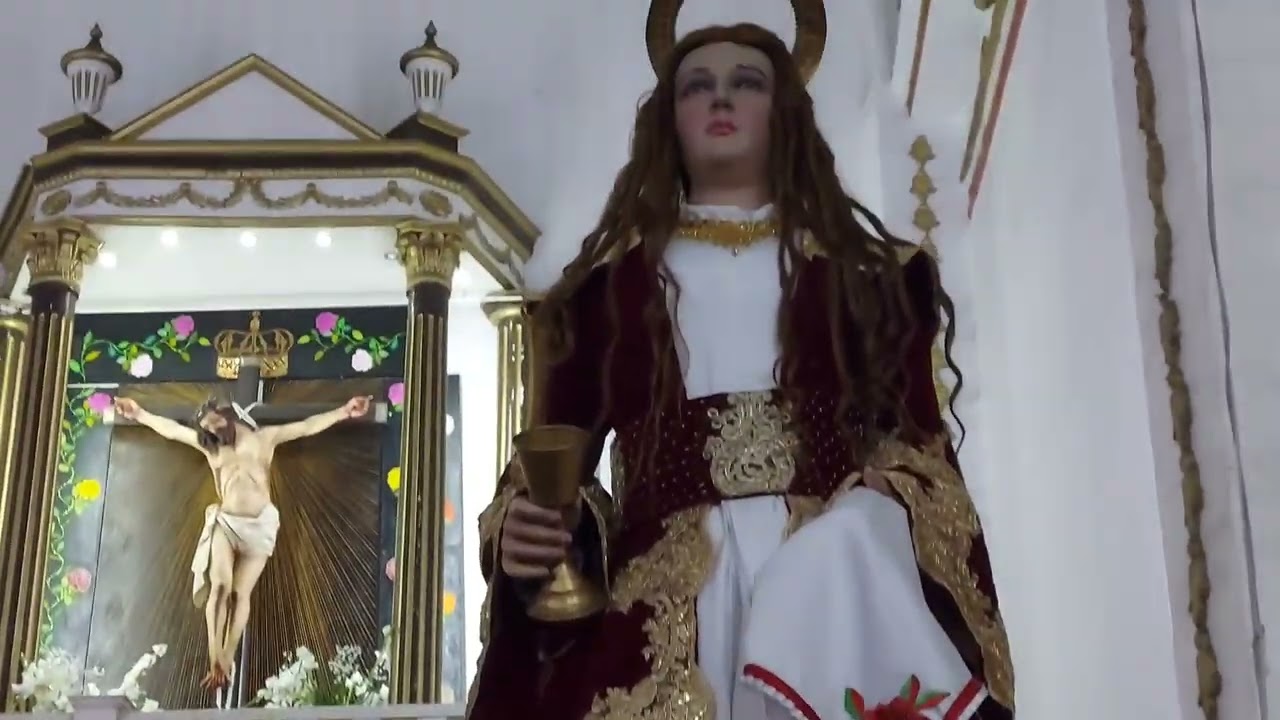 Reportaje del alba a la imagen de Maria Magdalena en Amatlán de los Reyes.