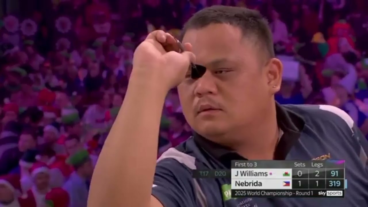 Paolo Nebrida vs Jim Williams 1st round full highlights super intense match Dec.19,2024