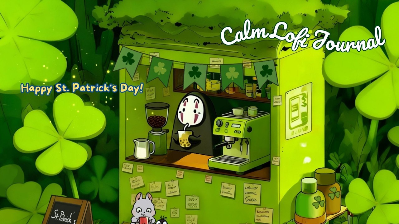 St. Patrick’s Day Lofi Morning 🍀 Calm Lofi Forest for Studying, Relaxing & Good Vibes