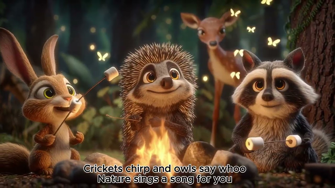 Let’s Go Camping! (No. 25)  | #songsforkids  #musicforkids  #kidsbop  #learnenglish