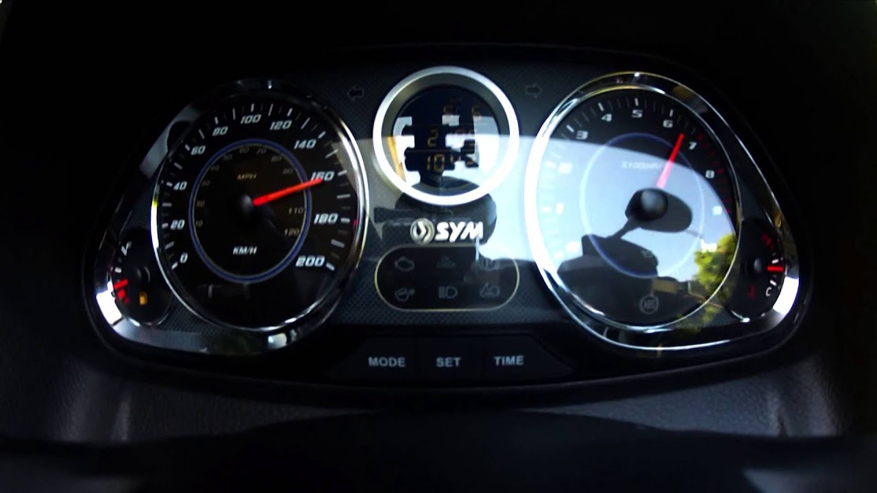 2014 Sym MaxSym 600i ABS Sport 0-160 km/h