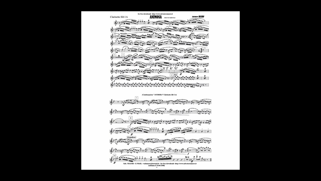Animosa - Salvatore Mauro (Marcia sinfonica)