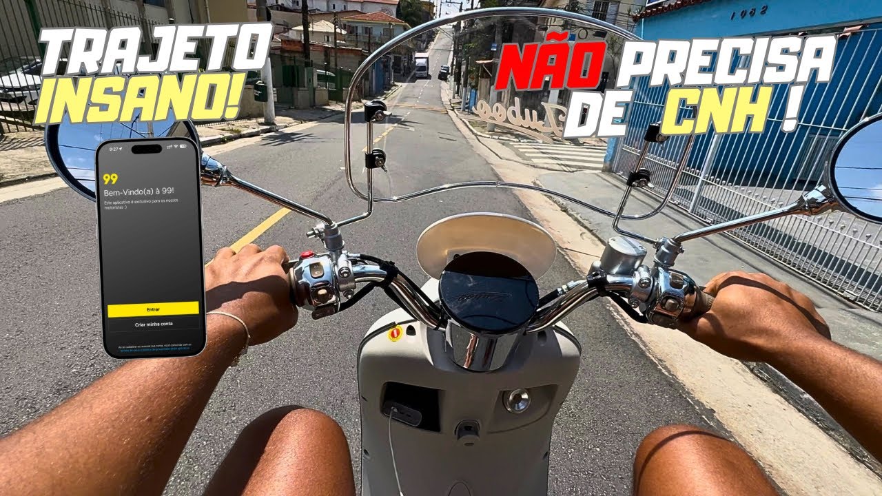 Adeus Posto de Gasolina! Fiz 99 com meu Autopropelido Elétrico.