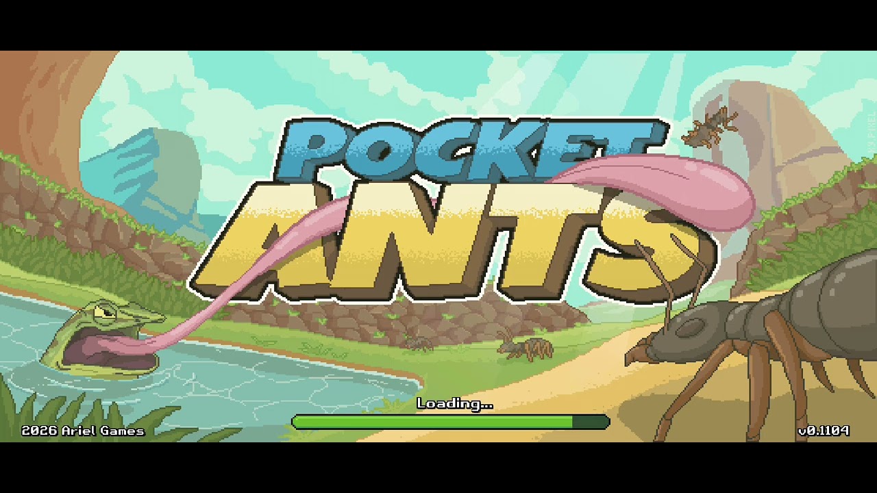 Playing pocket ants and finishing what I've started