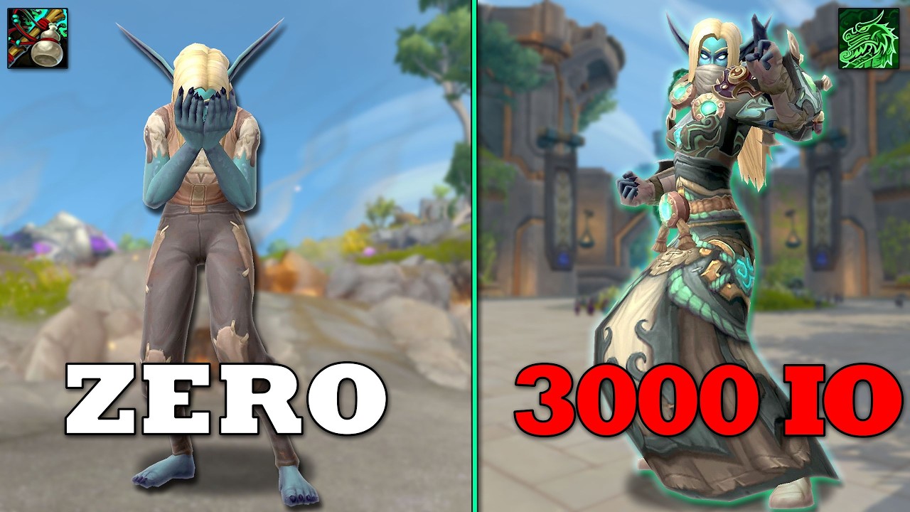 From Zero to Hero 3000 IO Mistweaver Monk The Movie