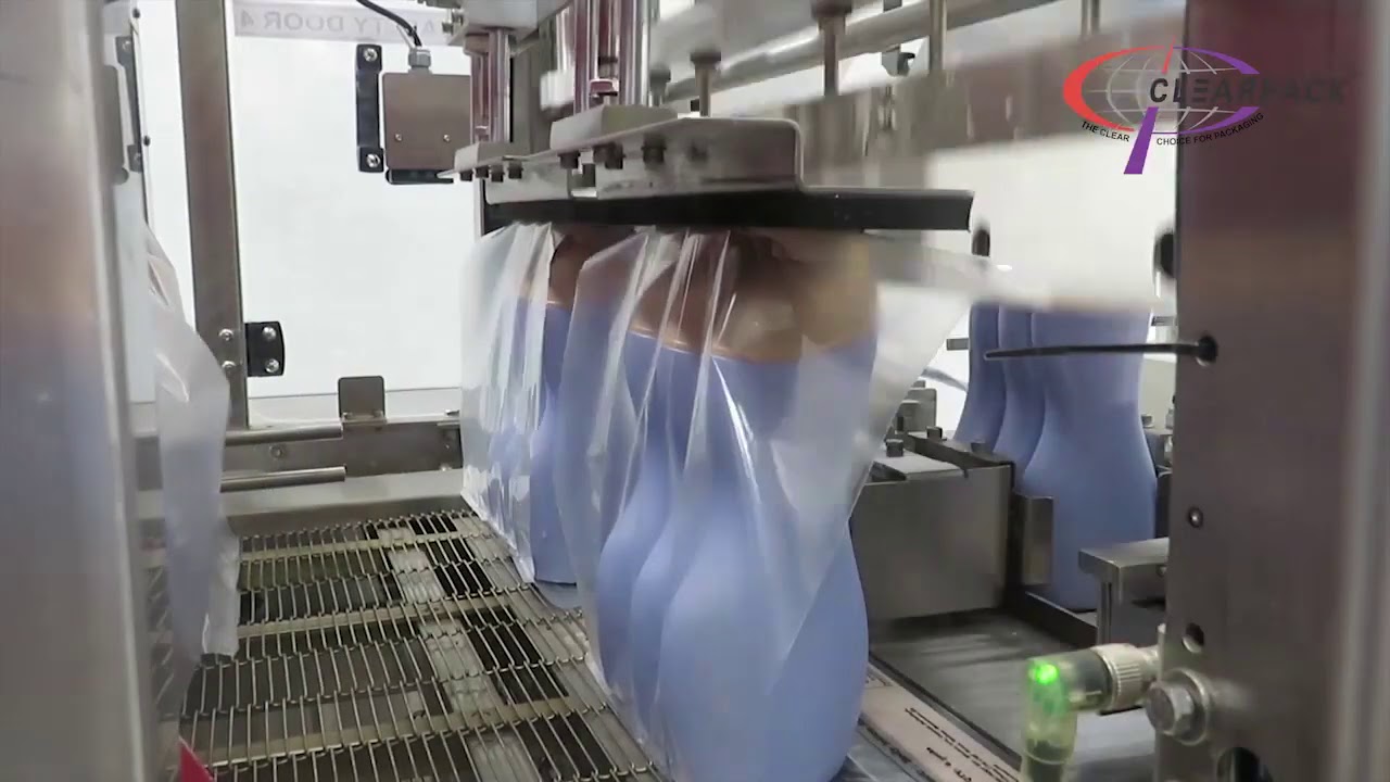 Various Shrink Bundling Applications using Packmatic Machine I Clearpack