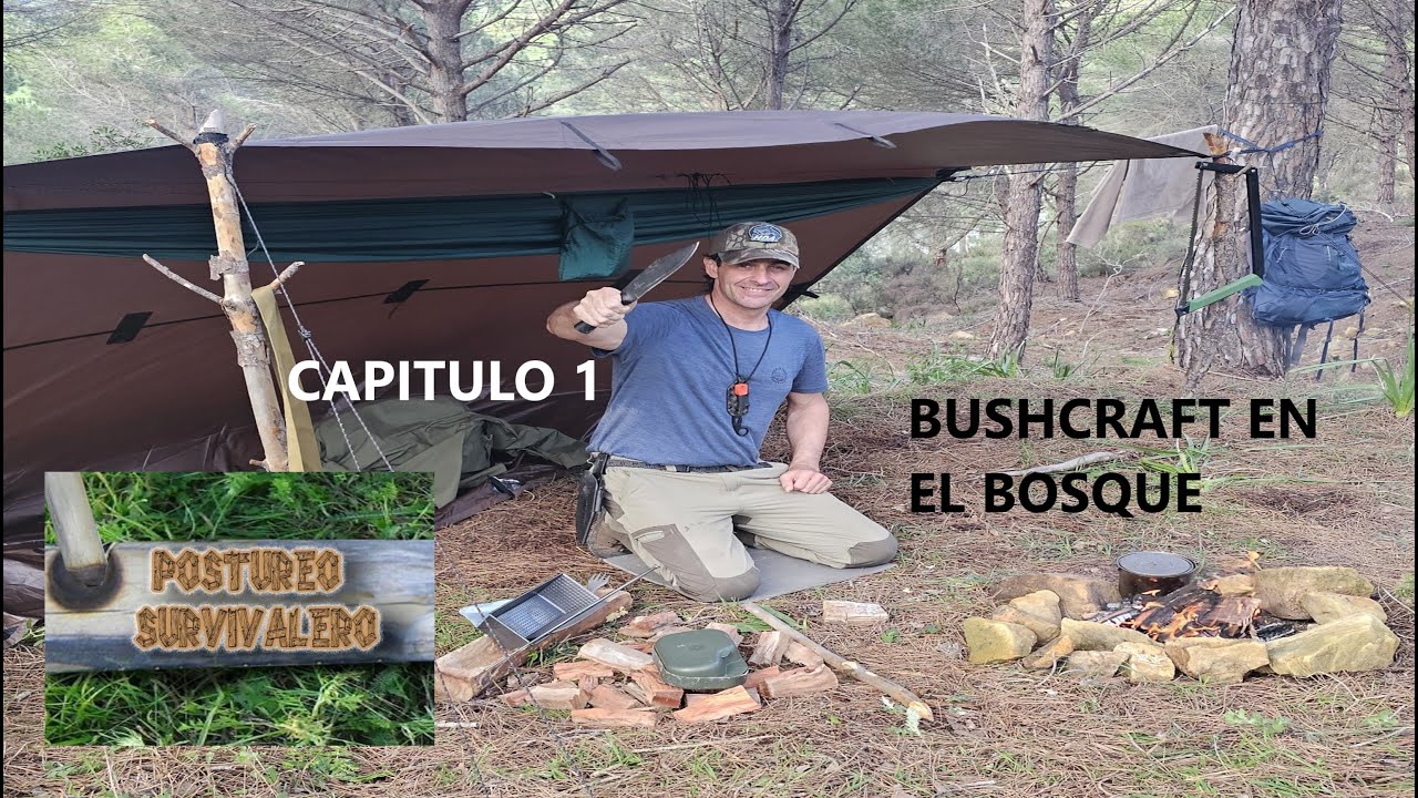BUSHCRAFT EN EL BOSQUE/ EL ARTE DE DISFRUTAR DEL MONTE/ BUSHMAN