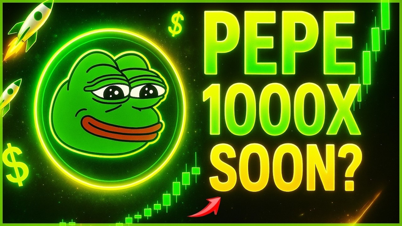 Pepe Coin взлетает на Луну 😍 Новости о криптовалюте Pepe - Прогноз цены Pepe Coin на 2026 год 🎯