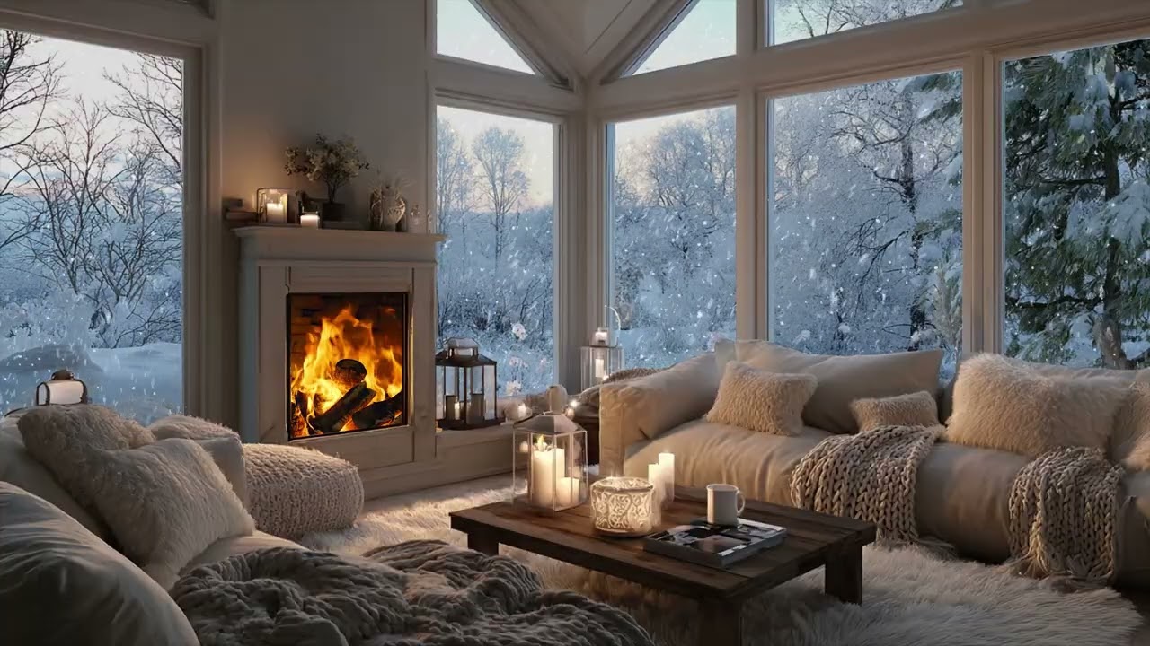 Snow Covers The Silent World ❄️ As Your Breathing Slows Into Peaceful Rest