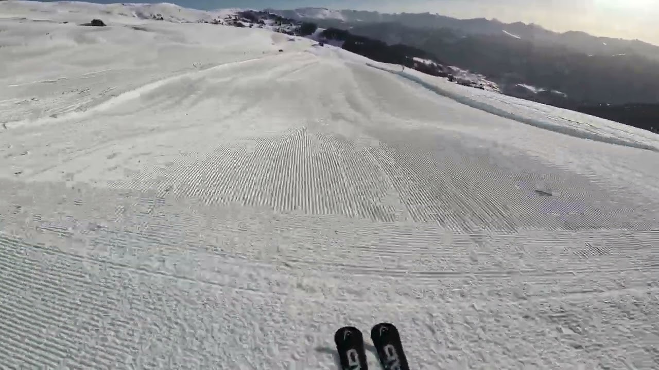 84 Km/h auf der Seables-Abfahrt in Serfaus-Fiss-Ladis