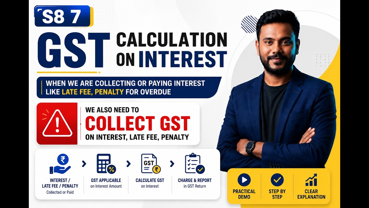 S8 7 GST Calculation on Interest