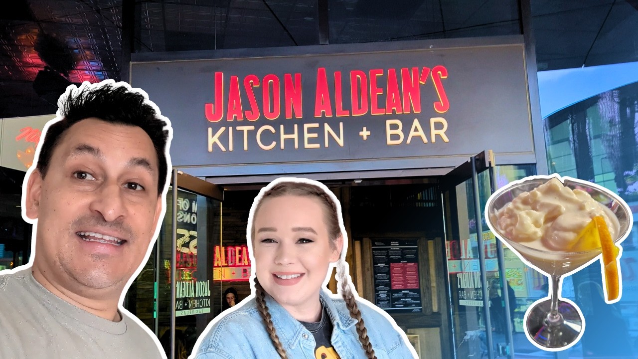 Vegas Vlog Part 3 | Jason Aldean's Bar & Kitchen, Peppermill & New Years Eve!